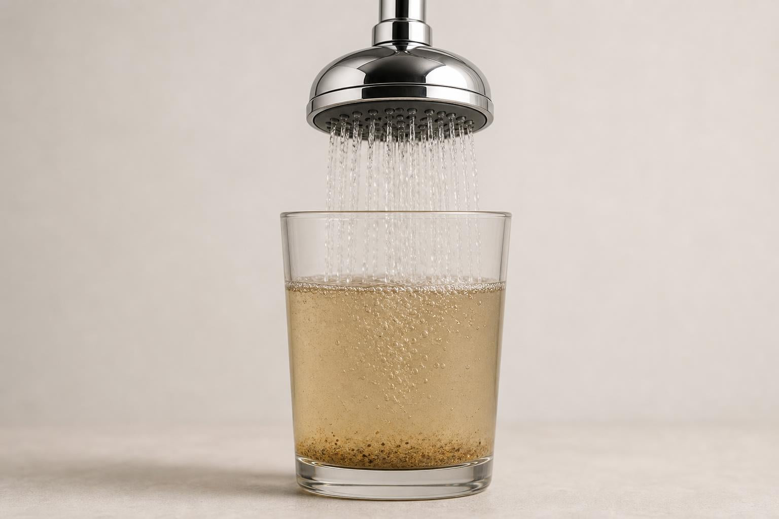 Agua sin filtrar